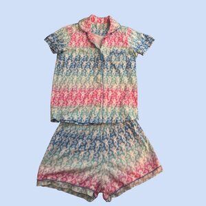 Roller Rabbit Rainbow Ombre - Size SMALL